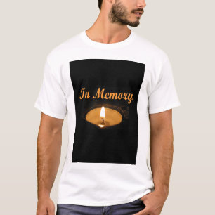 In Memory Candle Glow T-shirt