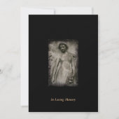 In Memory Funeral Memorial Notice Aankondiging (Voorkant)
