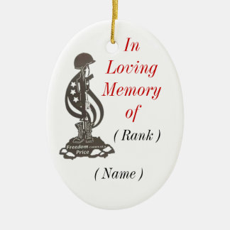 In Memory Kerstversiering Keramisch Ornament