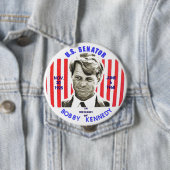 In Memory of Bobby Kennedy Ronde Button 4,0 Cm (In situ)