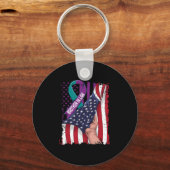 In Memory of Brother in Law Zelfmoordbewustzijn Ve Sleutelhanger (Voorkant)