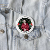 In Memory of | Cardinal Memorial Keepsake Ronde Button 7,6 Cm (In situ)