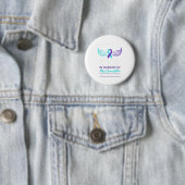 In Memory Of Daughter Suicide Awareness Prevention Ronde Button 5,7 Cm (In situ)