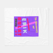 In Memory of Erik Bulatov Fleece Deken (Voorkant (Horizontaal))