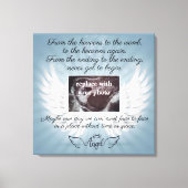 In Memory of loss baby Canvas Afdruk (Voorkant)