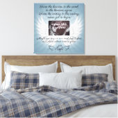 In Memory of loss baby Canvas Afdruk (Insitu (Slaapkamer))