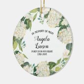 In Memory of Mam Kerstversiering Keramisch Ornament (Links)