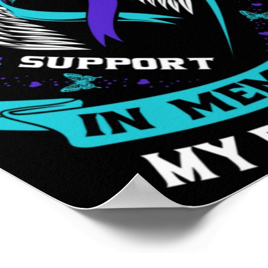 In Memory Of My Friend Suicide Awareness Prev  Poster (Hoek)