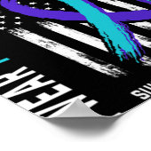 In Memory Of My Husband Suicide Awareness Preventi Poster (Hoek)