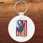 In Memory Of My Sister Suicide Prevention Awarenes Sleutelhanger (Voorkant)