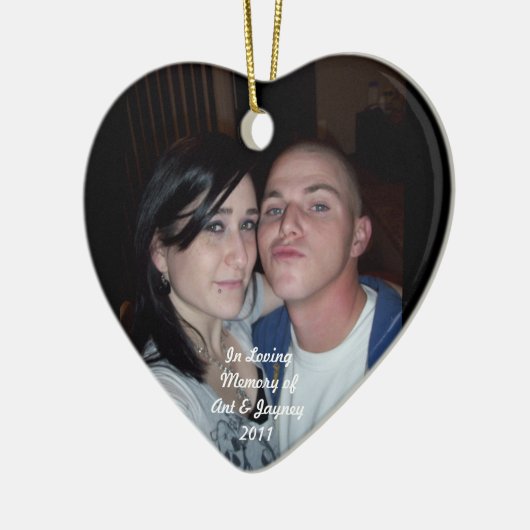 In Memory of the Anthony & Jayney Watson Ornament (Links)