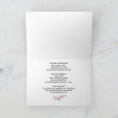 In Memory of the Ma Wenskaart Kaart (Binnen)
