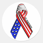 In Memory Sticker (Voorkant)