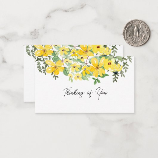 In Memory Sympathie Memorial Angel bloemistenkaart Notitiekaartje (Voorkant / Achterkant in situ)