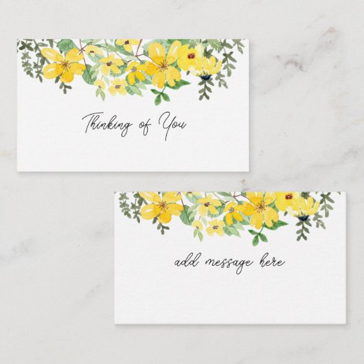 In Memory Sympathie Memorial Angel bloemistenkaart Notitiekaartje (Voorkant / Achterkant)