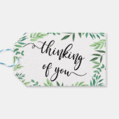 In Memory Sympathy Memorial Angel keepomwille gift Cadeaulabel (Achterkant Horizontaal)