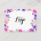 In Memory Sympathy Memorial Angel keepomwille gift Visitekaartje (Achterkant)