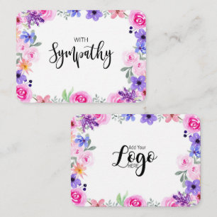 In Memory Sympathy Memorial Angel keepomwille gift Visitekaartje