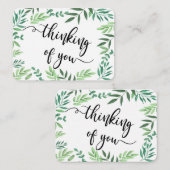 In Memory Sympathy Memorial Angel keepomwille gift Visitekaartje (Voorkant / Achterkant)