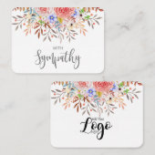 In Memory Sympathy Memorial Angel keepomwille gift Visitekaartje (Voorkant / Achterkant)