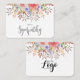 In Memory Sympathy Memorial Angel keepomwille gift Visitekaartje