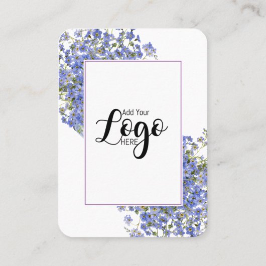 In Memory Sympathy Memorial Angel keepomwille gift Visitekaartje (Achterkant)