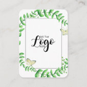 In Memory Sympathy Memorial Angel keepomwille gift Visitekaartje (Achterkant)