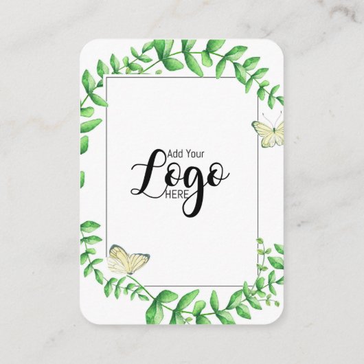 In Memory Sympathy Memorial Angel keepomwille gift Visitekaartje (Achterkant)