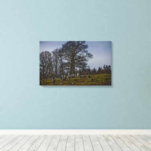In Memory Wrapped Canvas Afdruk (Insitu (Houten vloer))