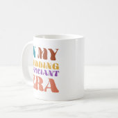 In Mij Era Huwelijksfunctionaris Retro Stijl Koffiemok (Voorkant links)