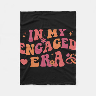 In Mij Era Retro Bruid Bachelorette Feest B Fleece Deken