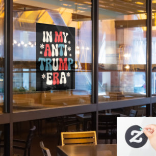 In Mij Era Tegen Trump 2024 Anti MAGA Anti Republi Raamsticker