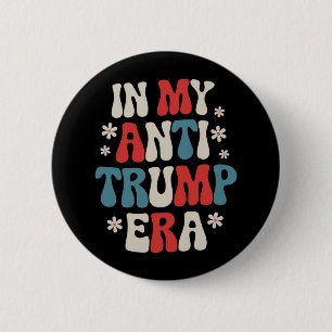In Mij Era Tegen Trump 2024 Anti MAGA Anti Republi Ronde Button 5,7 Cm