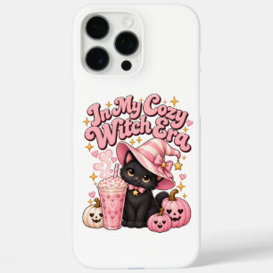 In Mij Era van de Gezellige Heks Roze Halloween iPhone 16 Pro Max Hoesje