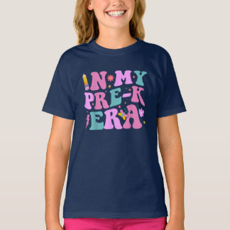 In Mij Pre-k Tijdperk Peuterspeelzaal Leraren Kids T-shirt