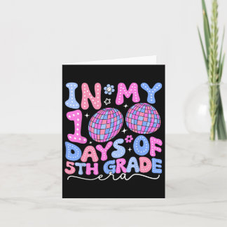 In mijn 100 dagen van de 5e klas tijdperk disco 10 kaart