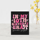 In mijn 10e verjaardag tijdperk dubbele cijfers Co Kaart (Gele Bloem)