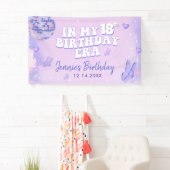 In mijn 18e verjaardag tijdperk feest spandoek (Insitu)