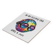 In mijn 2024 Solar Eclipse tijdperk Tegeltje (Zijkant)