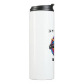 In Mijn 2024 Zonsverduistering Tijdperk Thermosbeker (Gedraaid links)