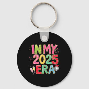 In mijn 2025 ERA Disco Ball Nieuwjaarsfeest Vriend Sleutelhanger