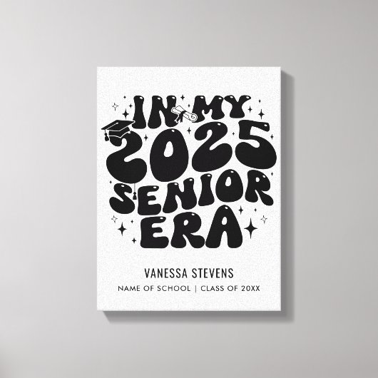 In mijn 2025 Senior Era Canvas Afdruk (Voorkant)