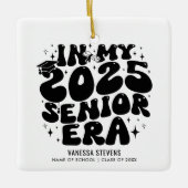 In mijn 2025 Senior Era Keramisch Ornament (Voorkant)