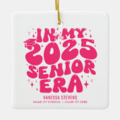 In mijn 2025 Senior Era Keramisch Ornament (Voorkant)