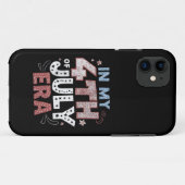 In mijn 4th of July tijdperk USA American Patrioti Case-Mate iPhone Case (Achterkant (horizontaal))