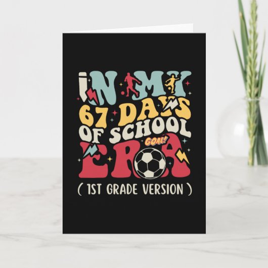 In Mijn 67 Dagen Van School Tijdperk Meme Kids Jon Kaart (Voorkant)