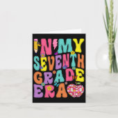 In mijn 7e klas tijdperk 7e klas terug naar school kaart (Voorkant)