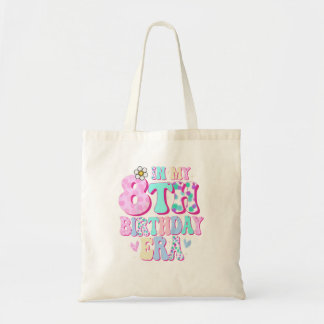 In mijn 8e verjaardag tijdperk meisje geschenken a tote bag