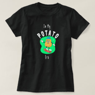In Mijn Aardappel Tijdperk ,leuke aardappel, geluk T-shirt