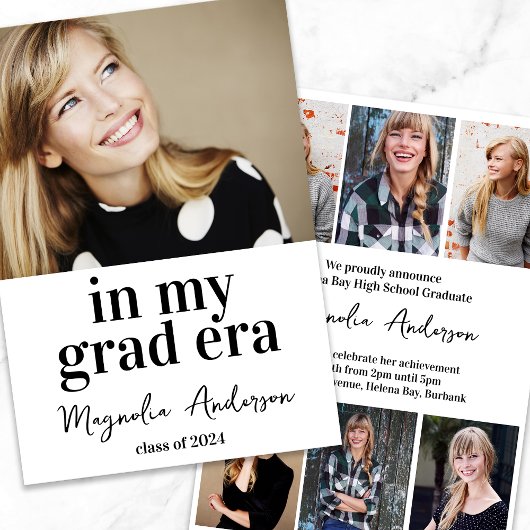 In mijn Afstudeerder Era Multi Photo Collage Afstu Aankondiging